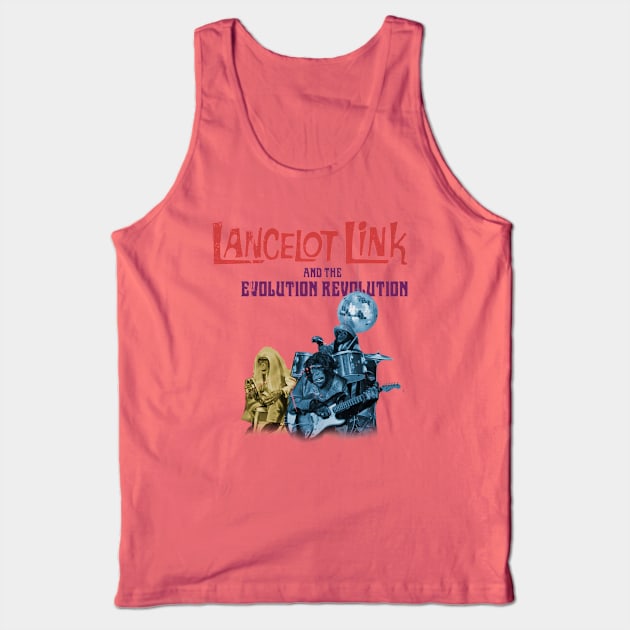 Lancelot Link and the Evolution Revolution Tank Top by offsetvinylfilm